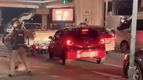 ยิงสกัดรถแหกด่าน