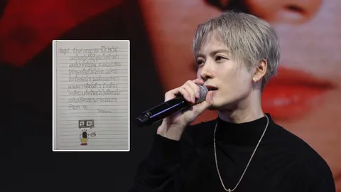 เอ็นดูหนูน้อย 7 ขวบ เขียนบันทึกแม่นอกใจพ่อ เพราะแอบชอบ "แจ็คสัน หวัง"