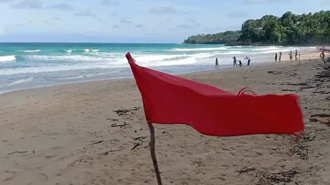 แม่ลูกชาวเวียดนามฝ่าธงแดงเล่นน้ำทะเล โดนคลื่นดูดจมน้ำตาย 2 ศพที่ภูเก็ต