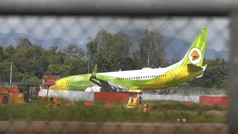 ผู้โดยสารสวดยับนกแอร์ แผนอพยพคนล่าช้า ระทึกตกรันเวย์เชียงราย 164 ชีวิต (คลิป)