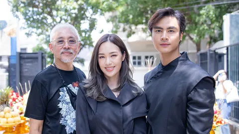 “ตู่ นพพล” นำทีมพระนาง “ไอซ์ ภาณุวัฒน์-แยม มทิรา” บวงสรวงละคร “พยัคฆ์ร้ายซ่อนลาย” 