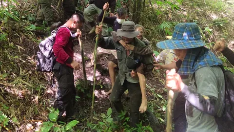 เจอแล้วแม่อุ้ย หาเห็ดหายไป 3 วัน อดข้าวหมดแรง แต่กำลังใจยังดี 