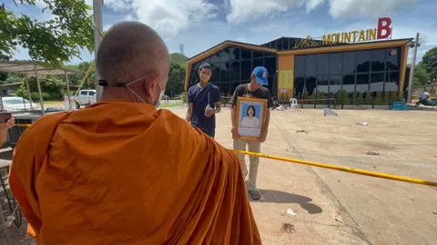 ญาติคนตายไฟไหม้ "เมาน์เท่นบี" มาเชิญวิญญาณ เผยเมื่อคืนหมาที่บ้านหอนระงม