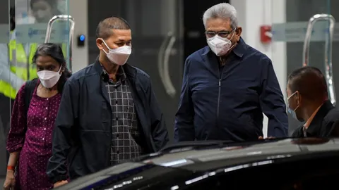 "โกตาบายา ราชปักษา" อดีตปธน.ศรีลังกาเดินทางถึงไทยแล้ว