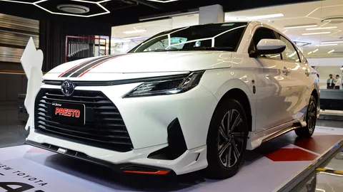 อย่างเฟี้ยว! TOYOTA NEW YARIS ATIV SMART ชุดแต่ง PRESTO 