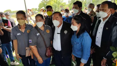 พล.อ.ประวิตร ลุยสระบุรี ขับเคลื่อนบริหารจัดการน้ำ ป้องกันอุทกภัย