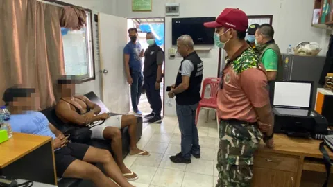 จับแล้วหนุ่มต่างชาติ ล่าปลานกแก้วใกล้เกาะพีพี ขยายผลต่อ คนให้เช่าปืนยิงปลา