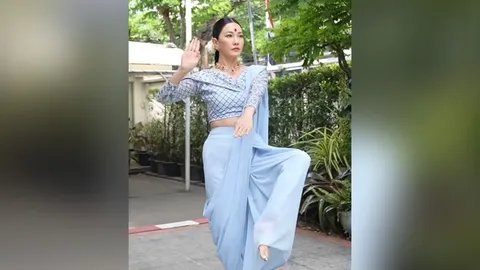 นุ่น วรนุช รำอินเดียถวายพระพิฆเนศวร งดงามสุดๆ ไม่เสียชื่อเด็กนาฏศิลป์ (คลิป)