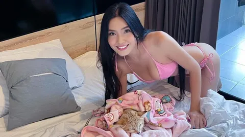 บอลลูน พินทุ์สุดา โพสต์ภาพพาแมวเที่ยว แต่ละรูปมองที่แมวไม่ได้จริงๆ