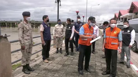 ผวจ.อุบลฯ เตรียมสั่งอพยพชาวบ้านลุ่มต่ำหนีแม่น้ำมูลขึ้นสูงช่วง 1-2 วันนี้