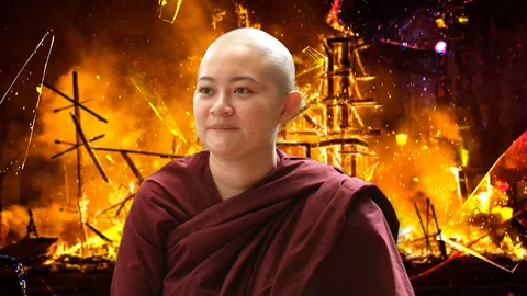 ภิกษุณี  "หมอปลาย" ทำนายครึ่งปีหลัง น้ำไฟ ยังมา ธุรกิจออนไลน์เจ๊งระนาว