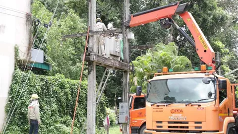 ผู้ว่าฯให้ กฟภ.เปลี่ยนหม้อแปลงใหม่แก่ ร.ร.นารีนุกูล 2 หลังต้องเรียนมืดๆ