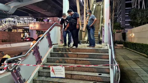 บีทีเอสเยียวยาคนตกบันได ติดต่อขอความช่วยเหลือได้ หารือกรมราง,กทม.