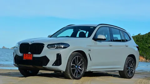 ประกอบไทย วิ่งไฟฟ้าไกล 30 กม. ทดสอบ BMW X3 xDRIVE 30e M SPORT LCI 2022 