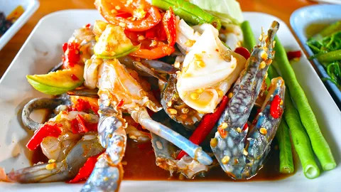 เชื้อก่อโรคกับยำปูม้า (ดิบ)