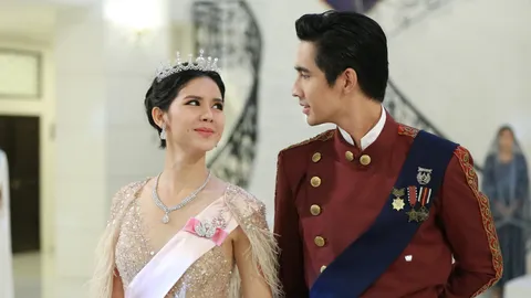 "หงส์ฟ้า" ตอนจบ ชีวิตจริงดั่งเทพนิยาย กานต์ กลายเป็นเจ้าหญิงครองคู่ โอ๊ต?