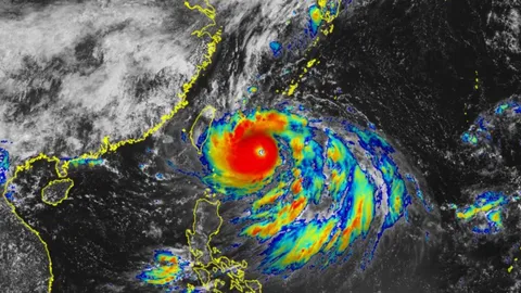 "หินหนามหน่อ" ทำญี่ปุ่นฝนตกหนัก น้ำท่วม ทางการเตือนภัยสูงสุด เร่งอพยพประชาชน