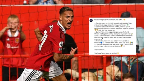 อำนาจเงินพาไป "แอนโทนี" เซ็ง บุคคลที่ 3 หวังเคลมค่านายหน้าช่วยย้ายมา "แมนยูฯ"