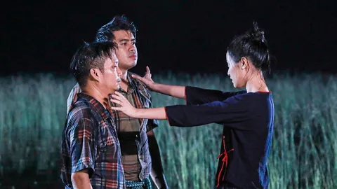 “อุ้ม” สวมบทโหดวิ่งไล่ควักไส้ดูดเลือด แช่น้ำเย็นปากสั่น ใน “ภูตแม่น้ำโขง”