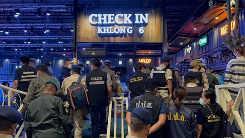 ผู้การปทุม มาเอง ลุยตรวจผับดัง ‘เช็คอินคลองหก’ ไม่เจอเด็กเที่ยว-ยาเสพติด