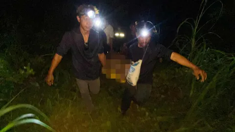 สลด “ละมุด” ช้างจอมพังครัว เหยียบ จนท.ทับลาน จมโคลน เสียชีวิต