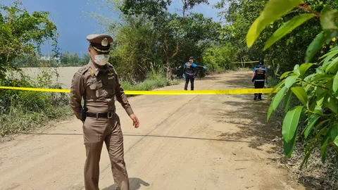 ฆ่ารัดคอสาว ทิ้งศพในสระน้ำ ตายแล้ว 3 วัน ตร.เร่งสอบ คาดเหตุฆาตกรรม