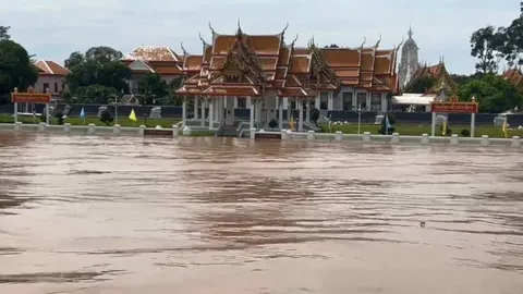 อยุธยาท่วม 6 อำเภอ เตือนพื้นที่ท้ายน้ำเจ้าพระยา คาดมีฝนหนัก 16-17 ก.ย.