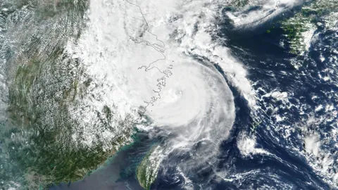 สะพรึง พายุ‘หมุ่ยฟ้า’ แรงสุดรอบ 73 ปี ถล่มเซี่ยงไฮ้ อพยพคน 1.6 ล้าน