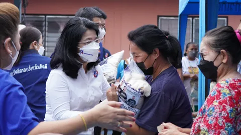 ไทยสร้างไทย ช่วยน้ำท่วม แนะ "ชัชชาติ" นำนโยบายอดีตผู้สมัคร ผู้ว่าฯ ไปใช้