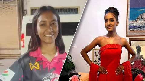 ส่องความสวย "น้องนัสรีน" สลัดลุคแม่ค้าขายโรตี เตรียมปั้นสู่เวทีนางงาม