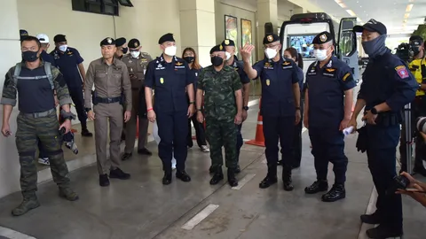 ผบ.ตร. ชมซักซ้อมแผนเผชิญเหตุ โชว์ศักยภาพ ตร.รับประชุมเอเปก 65