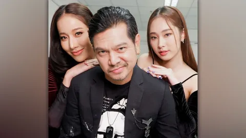 พ่อบ้านใจกล้า "เต๋า-สมชาย" โพสต์อวดภาพควงสองสาวสวยชนิดไม่กลัวเมีย