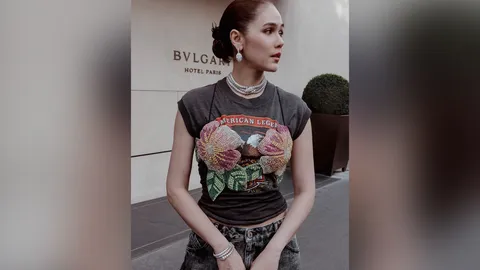 ชมพู่ อารยา สุดปัง สวมเครื่องประดับราคากว่า 25 ล้านบาท ร่วมงานปารีสแฟชั่นวีก