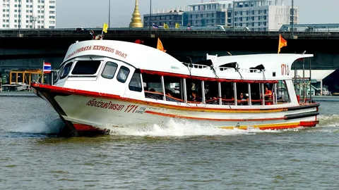 เรือด่วนเจ้าพระยา งดจอดรับ-ส่ง ท่าสะพานซังฮี้ ชั่วคราว เนื่องจากน้ำสูง