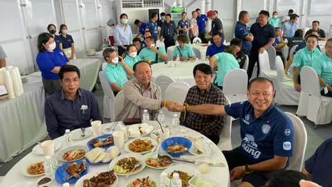 เปิดชื่อ 28 ส.ส.ต่างพรรคโผล่ งานวันเกิด "เนวิน ชิดชอบ" คาดซบ "ภูมิใจไทย"