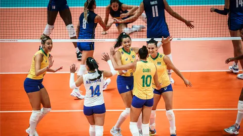 "สาวบราซิล" แรงปลาย แซงชนะ "อิตาลี" สุดมัน ศึกวอลเลย์บอลหญิงชิงแชมป์โลก 2022