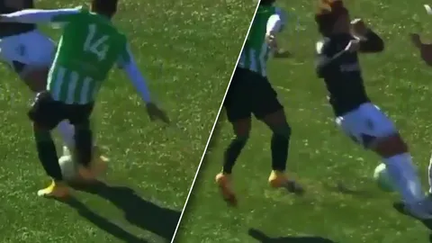 ฟาวล์ไหม? แข้งบอลลีกอุรุกวัย โดดเสียบ 2 เท้าใส่คู่แข่ง-เพื่อนร่วมทีม (คลิป)