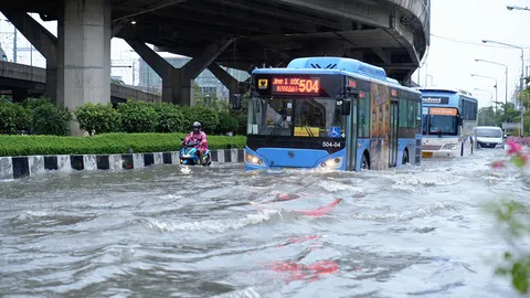 ยันน้ำท่วมวิภาวดีรังสิต 66 ไม่เกี่ยวยกถนนสูง