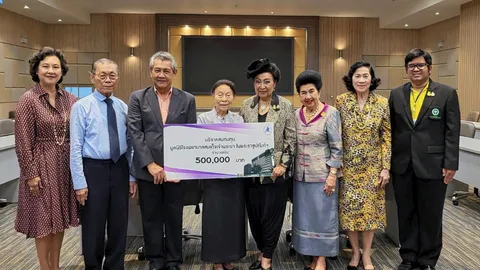 ศุภกิจ อุตตรนคร มอบเงินบริจาค 500,000 บาท ให้มูลนิธิ รพ.สมเด็จเจ้าพระยา