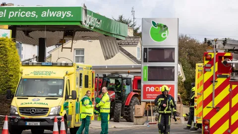 ปั๊มน้ำมันไอร์แลนด์ ระเบิดสยอง ตายนับสิบแล้ว เร่งค้นหาคนติดใต้ซาก