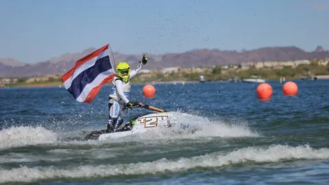 เปิ้ล นาคร สุดภูมิใจ น้องออก้า เป็นเด็กไทยคนแรกคว้าแชมป์เจ็ตสกีระดับโลก 