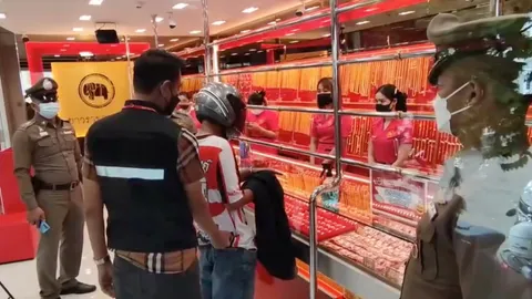 จับแล้วโจรชิงทองเยาวราชกรุงเทพฯ 6 บาท อ้างต้องการหาเงินไปใช้หนี้