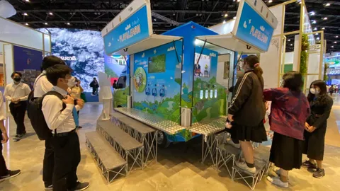 กปร.เผยเยาวชนสนใจนิทรรศการ ตามแนวพระราชดำริในรูปแบบ "Play and Learn"