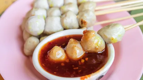 แอฟลาทอกซินกับน้ำจิ้มลูกชิ้น