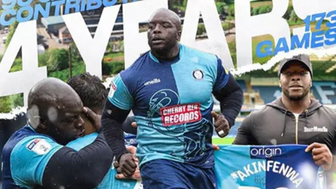 เส้นทางใหม่ของชีวิต "อคินเฟนวา" ฟิตร่างกายหนักผันตัวทำตามฝันหลังเลิกเตะฟุตบอล