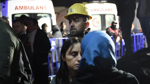 ช็อก เหมืองตุรกี ระเบิด พบคนงานเสียชีวิต แล้วอย่างน้อย 40  ศพ 