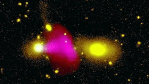 พบหลุมดำ พ่นก๊าซใส่กาแล็กซีใกล้เคียง