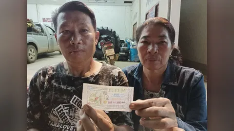 เจ้าของร้านชำดวงเฮง ถูกรางวัลที่ 1 รับ 6 ล้าน หลังหาซื้อเลขที่ชอบแต่ไม่มี