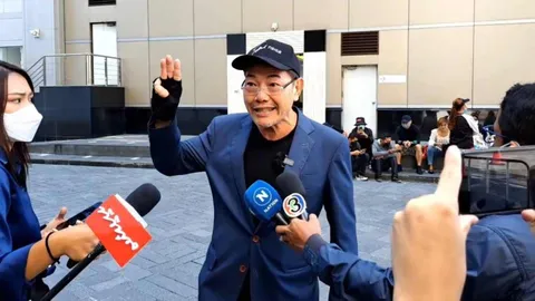 รวบ ลุงศักดิ์ คู่ชกพี่ศรี คาลานจอดรถอาคารมาลีนนท์ พบมีหมายจับทำร้ายแรมโบ้ (คลิป)