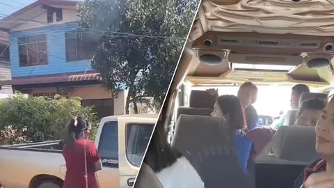 โลกนี้สีชมพู หญิงวัย 57 พาเพื่อนทั้งรถตู้ นัดเจอคนคุยครั้งแรก